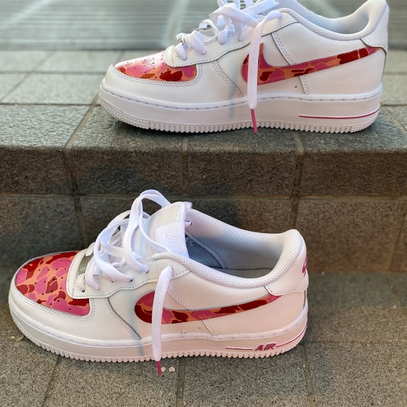 Bape / camouflage Airforce 1’s - Picture 3 of 5